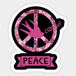 Peace dove Sticker